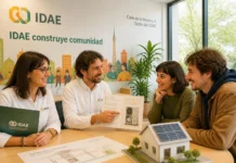 IDAE resuelve dudas de aerotermia y autoconsumo en Malasaña IDAE