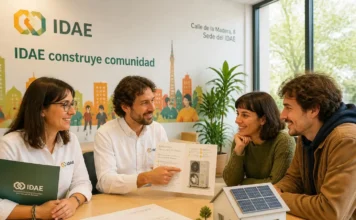 IDAE resuelve dudas de aerotermia y autoconsumo en Malasaña IDAE