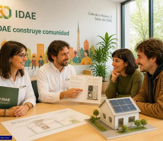 IDAE resuelve dudas de aerotermia y autoconsumo en Malasaña IDAE