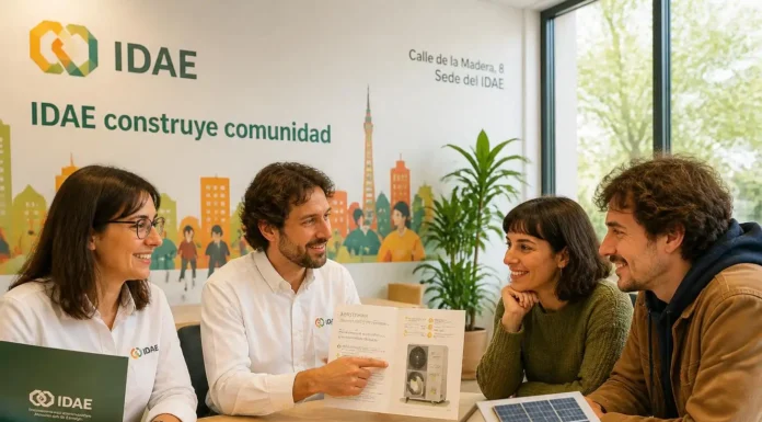 IDAE resuelve dudas de aerotermia y autoconsumo en Malasaña IDAE