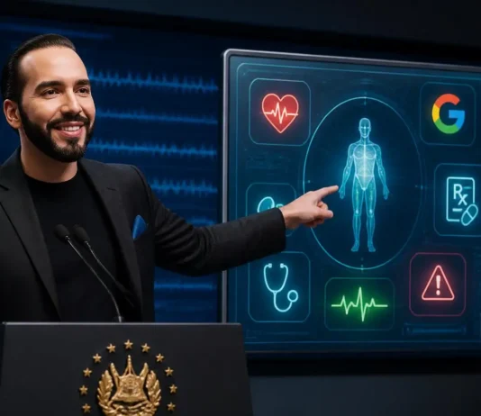 Bukele cede salud pública a inteligencia artificial de Google inteligencia artificial El Salvador