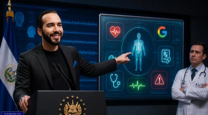 Bukele cede salud pública a inteligencia artificial de Google inteligencia artificial El Salvador