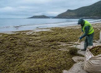 Economía circular: cómo las algas invasoras revelan un colapso marino economía circular algas