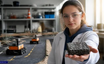 Estudiante de 16 años crea Eco Asfalto con plástico reciclado Eco Asfalto