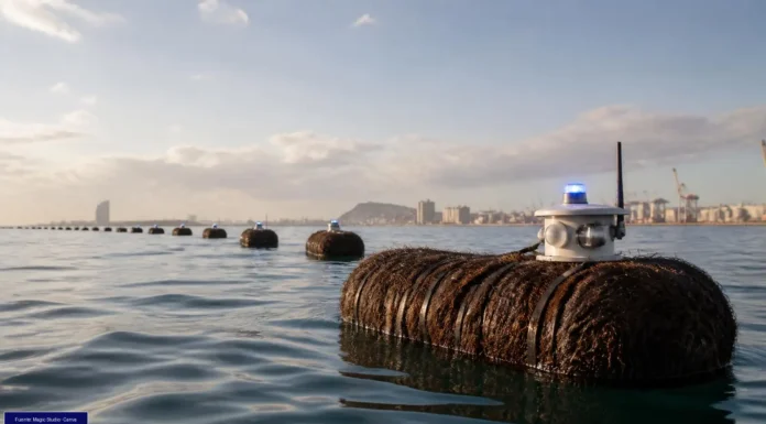 El puerto de Barcelona prueba barreras de cabello con Clic sea Clic Sea